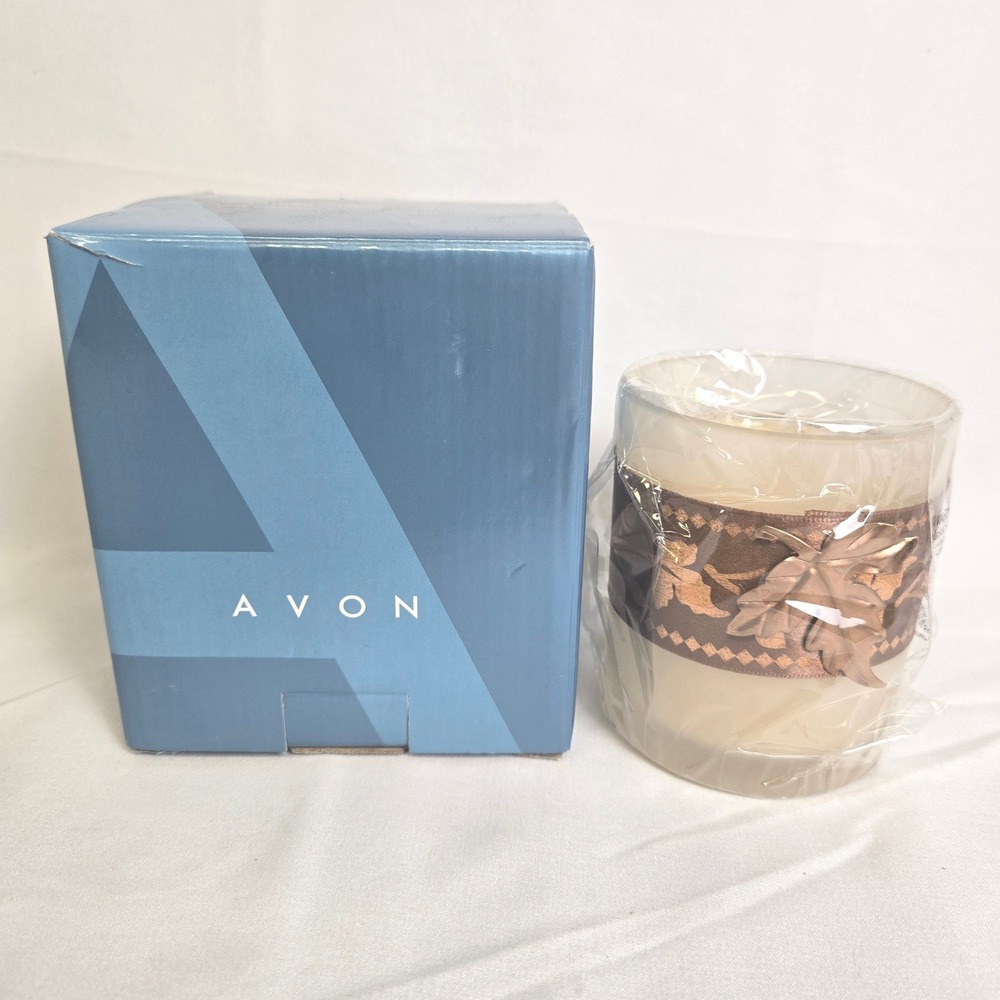 Avon Home Fragrance Collection Pecan Caramel Fragrant Jar Candle Fall Autumn New